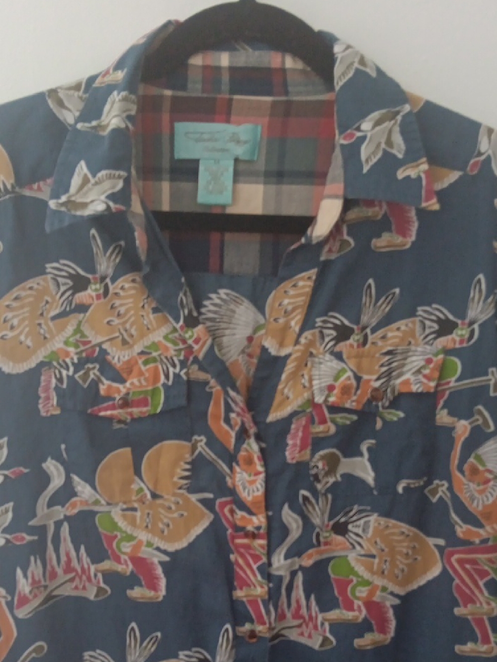 Tasha Polizzi Collection Native American Print Tunic Top #3689 - Picture 2 of 7